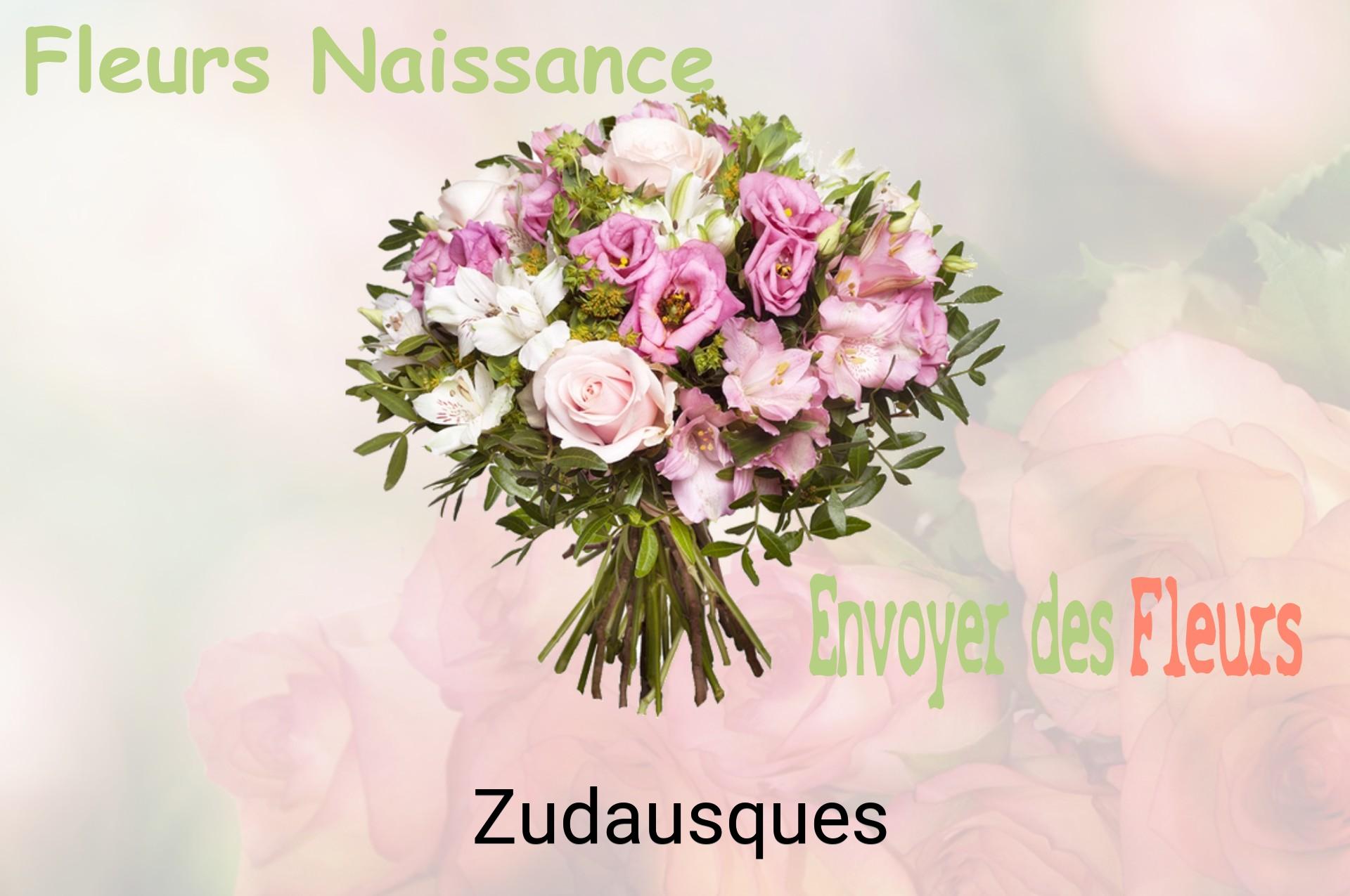 Bouquet de fleurs de naissance livré à Zudausques